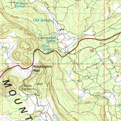 United States Geological Survey Toadlena, NM (1980, 100000-Scale) digital map