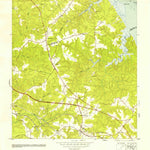 United States Geological Survey Toano, VA (1953, 24000-Scale) digital map
