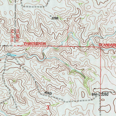 United States Geological Survey Tobacco Garden Bay, ND (1997, 24000-Scale) digital map