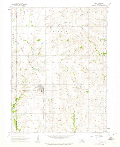 United States Geological Survey Tobias, NE (1961, 24000-Scale) digital map