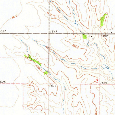 United States Geological Survey Tobias, NE (1961, 24000-Scale) digital map