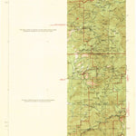 United States Geological Survey Tobias Peak, CA (1943, 125000-Scale) digital map