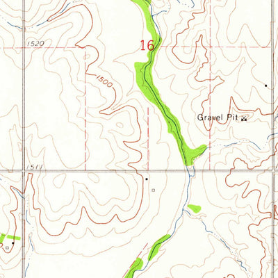 United States Geological Survey Tobias SW, NE (1960, 24000-Scale) digital map