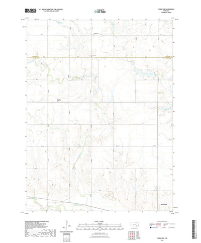 United States Geological Survey Tobias SW, NE (2021, 24000-Scale) digital map