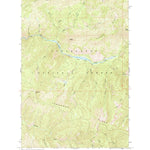 United States Geological Survey Toboggan Ridge, ID (1966, 24000-Scale) digital map