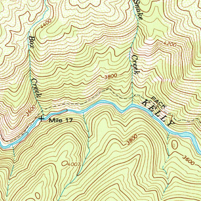 Toboggan Ridge, ID (1966, 24000-Scale) Map by United States Geological ...