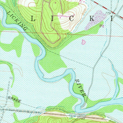 United States Geological Survey Toboso, OH (1962, 24000-Scale) digital map