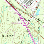 United States Geological Survey Tobyhanna, PA (1965, 24000-Scale) digital map