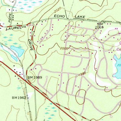 United States Geological Survey Tobyhanna, PA (1965, 24000-Scale) digital map