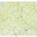 United States Geological Survey Toccoa, GA-SC-NC (1981, 100000-Scale) digital map