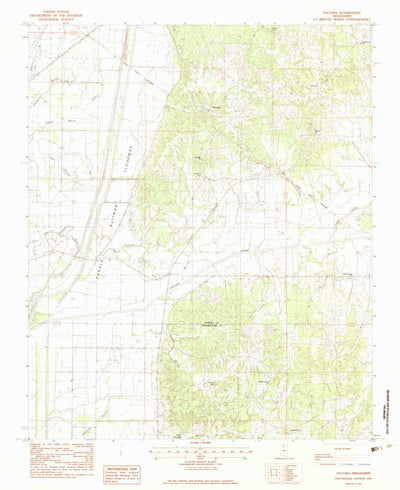 United States Geological Survey Tocowa, MS (1982, 24000-Scale) digital map