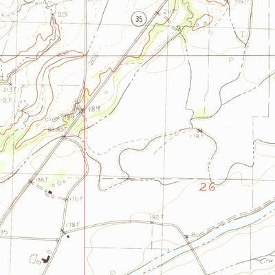 United States Geological Survey Tocowa, MS (1982, 24000-Scale) digital map
