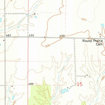 United States Geological Survey Todds Mill, IL (1974, 24000-Scale) digital map