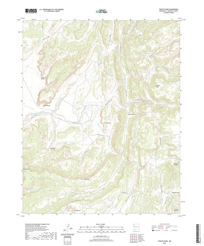 United States Geological Survey Todilto Park, NM (2020, 24000-Scale) digital map