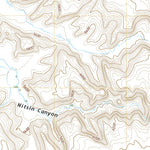 United States Geological Survey Toenleshushe Canyon, AZ (2021, 24000-Scale) digital map