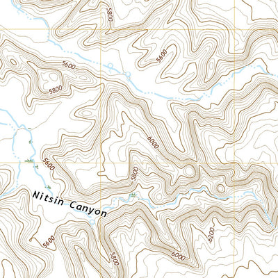 United States Geological Survey Toenleshushe Canyon, AZ (2021, 24000-Scale) digital map