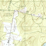 United States Geological Survey Togus Pond, ME (1982, 24000-Scale) digital map