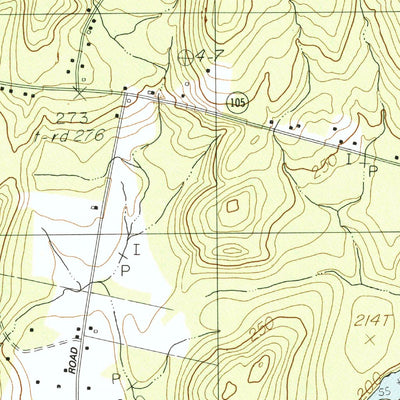 United States Geological Survey Togus Pond, ME (1982, 24000-Scale) digital map