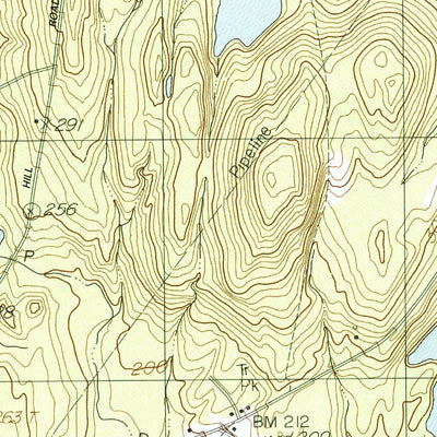 United States Geological Survey Togus Pond, ME (1982, 24000-Scale) digital map