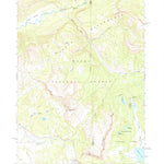 United States Geological Survey Togwotee Pass, WY (1965, 24000-Scale) digital map