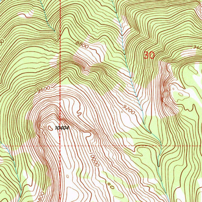 United States Geological Survey Togwotee Pass, WY (1991, 24000-Scale) digital map