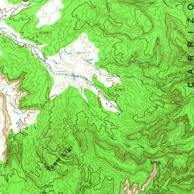 United States Geological Survey Toh Atin Mesa, AZ-UT (1953, 62500-Scale) digital map