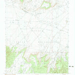 United States Geological Survey Toh Atin Mesa East, AZ-UT (1982, 24000-Scale) digital map