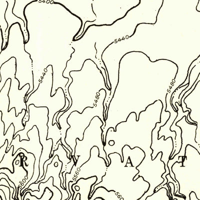 United States Geological Survey Toh Atin Mesa West, AZ-UT (1953, 24000-Scale) digital map