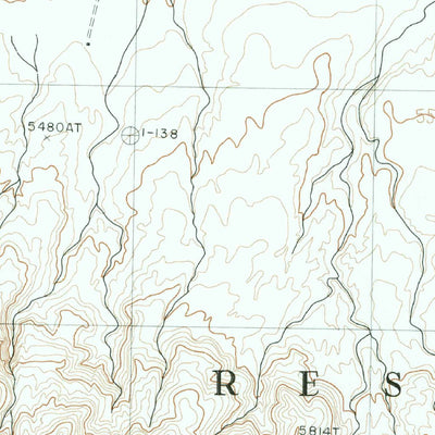 United States Geological Survey Toh Atin Mesa West, AZ-UT (1982, 24000-Scale) digital map