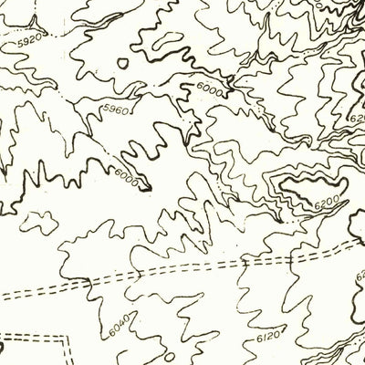 United States Geological Survey Toh Chin Lini Mesa, AZ (1953, 24000-Scale) digital map