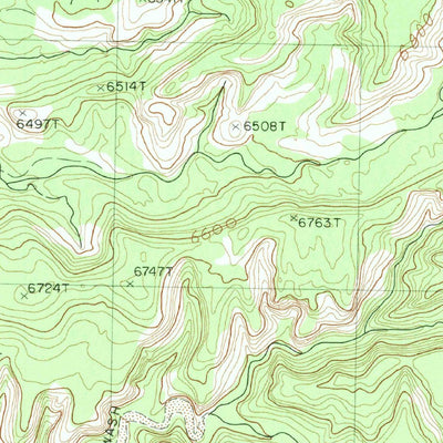 United States Geological Survey Toh Chin Lini Mesa, AZ (1982, 24000-Scale) digital map