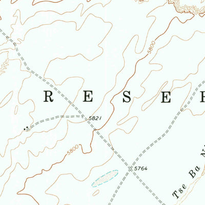 United States Geological Survey Toh De Niihe, AZ (1972, 24000-Scale) digital map