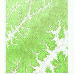 United States Geological Survey Toh Ne Zhonnie Spring, AZ (1968, 24000-Scale) digital map