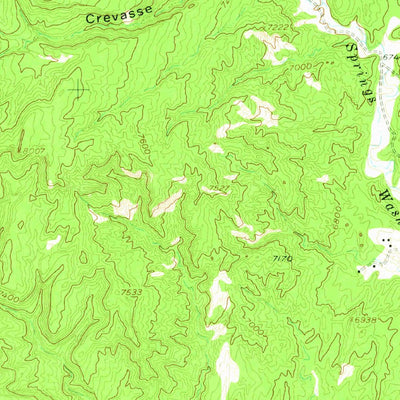 United States Geological Survey Tohatchi, NM (1955, 62500-Scale) digital map