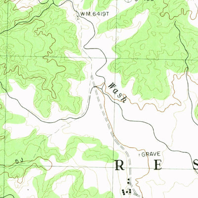 United States Geological Survey Tohatchi, NM (1982, 24000-Scale) digital map