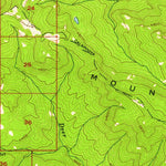 United States Geological Survey Toketee Falls, OR (1956, 62500-Scale) digital map