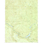 United States Geological Survey Toketee Falls, OR (1986, 24000-Scale) digital map