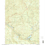 United States Geological Survey Toketee Falls, OR (1997, 24000-Scale) digital map