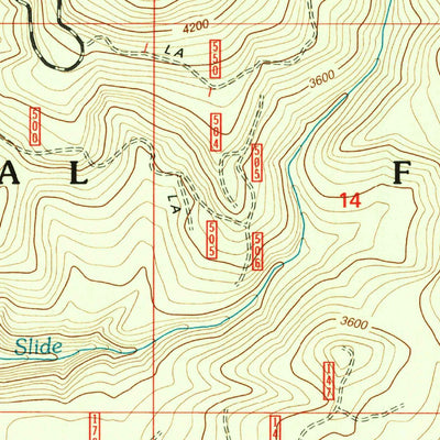 United States Geological Survey Toketee Falls, OR (1997, 24000-Scale) digital map
