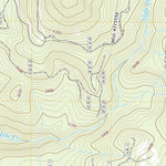 United States Geological Survey Toketee Falls, OR (2020, 24000-Scale) digital map