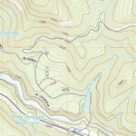 United States Geological Survey Toketee Falls, OR (2020, 24000-Scale) digital map
