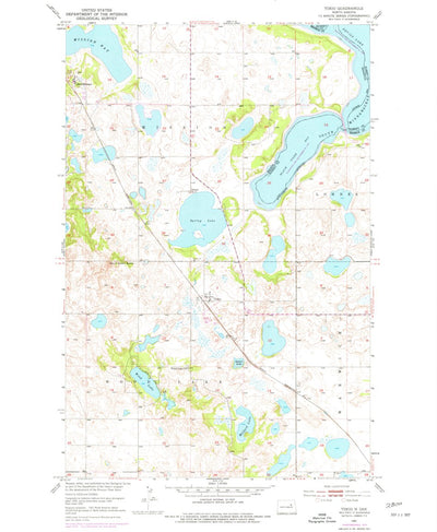 United States Geological Survey Tokio, ND (1975, 24000-Scale) digital map