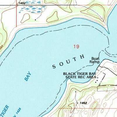United States Geological Survey Tokio, ND (1994, 24000-Scale) digital map