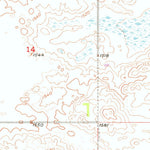 United States Geological Survey Tokio SW, ND (1975, 24000-Scale) digital map