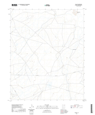 United States Geological Survey Tolani, AZ (2021, 24000-Scale) digital map