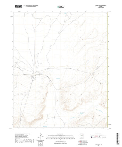 United States Geological Survey Tolani Lake, AZ (2021, 24000-Scale) digital map