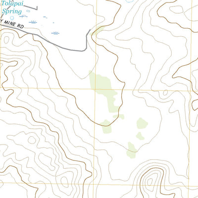 United States Geological Survey Tolapai Spring, AZ (2021, 24000-Scale) digital map