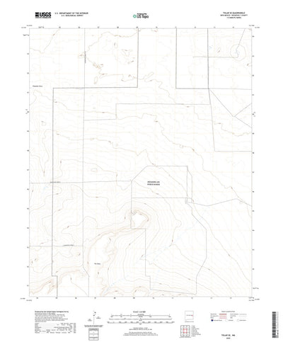 United States Geological Survey Tolar SE, NM (2020, 24000-Scale) digital map