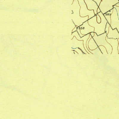 United States Geological Survey Tolar, TX (1931, 62500-Scale) digital map