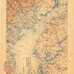 United States Geological Survey Tolchester, MD (1903, 125000-Scale) digital map